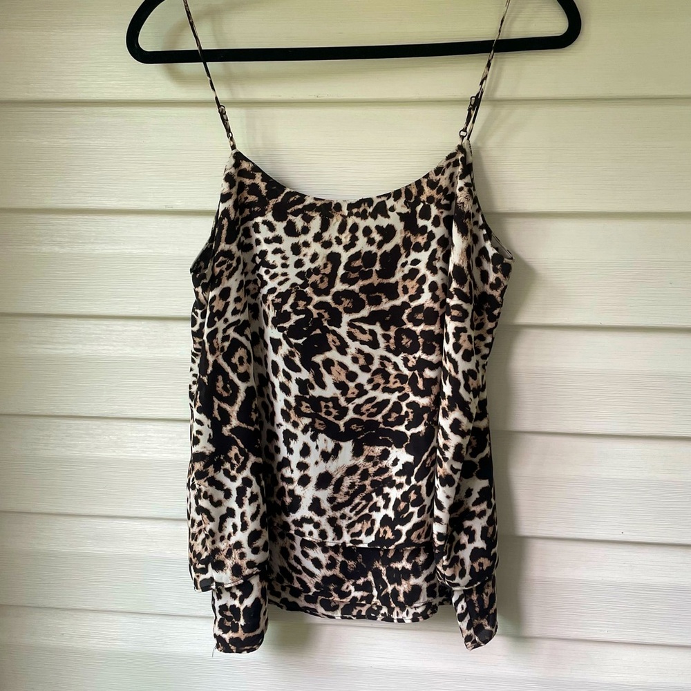 Rachel Zoe | Cheetah Print Flowy Top